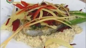 آشپزی آسان-ماهی با نمک سبز و ریزوتو - عالی و توپ