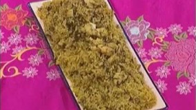 آشپزی ایرانی-چشم بلبلی پلو با ماهی