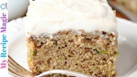 کیک پزی-تهیه کیک کدو سبز و موز