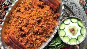 آشپزی ایرانی-آموزش لوبيا پلو سنتي همراه با روش فيريز كردن لوبيا براي زمستان