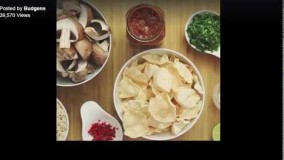 آشپزی آسان-بریانی قارچ - خوشمزه و مناسب برای گیاه خوران 