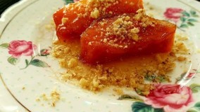 آشپزی ساده-تهیه دسر با کدو حلوایی