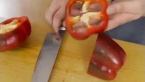 آموزش آشپزی-آموزش نیمرو با قالب فلفل دلمه ای