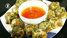 آموزش آشپزی - کوفته تنوری با نان سیر