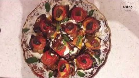 آموزش آشپزی-  بادنجان با کوفته