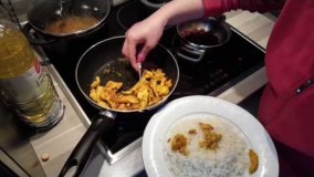 آشپزی ایرانی-زرشک پلو-چیدمان-قسمت 5