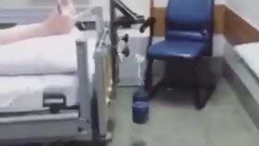 الناز شاکردوست در بیمارستان