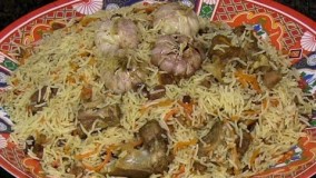 آشپزی ایرانی-تهیه پلو ازبکی
