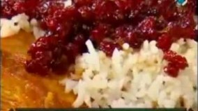 آشپزی ایرانی- طرز تهیه زرشک پلو نذری 