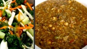 آشپزی ایرانی-طزر تهیه شوله ترکاری