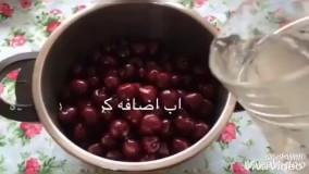 طرز تهیه کمپوت گیلاس