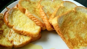 صبحانه-تهیه تست فرانسوی-صبحانه آسان