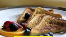 صبحانه-تهیه تست فرانسوی با دارچین
