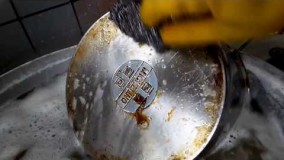 آموزش آشپزی-سفید کردن ظروف آشپزخانه و دیگها 