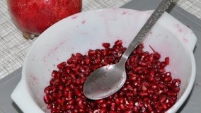 آموزش آشپزی - روش ساده دون کردن انار