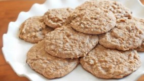 شیرینی پزی-تهیه کوکی رژیمی موزی-بدون شکر