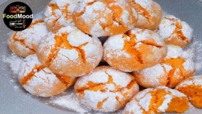 شیرینی پزی-تهیه کوکی ترک خورده مالته / پرتقال