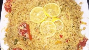 آشپزی ایرانی - سویا پلو