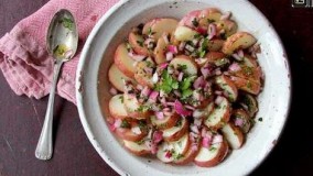 آشپزی آسان-سالاد سیب درختی 