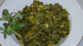 آشپزی آسان-بورانی خرفه 