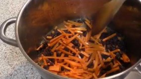 آشپزی ایرانی-اوزبيك پلو جديد ويا همان قابلي اوزبيكي  