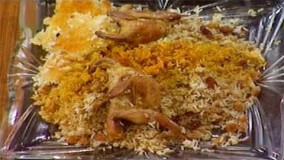 آشپزی ایرانی- پخت پلو بلدرچین
