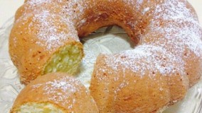 تهیه دسر-  طرز تهیه کیک حلقه