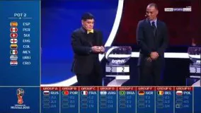 قرعه کشی جام جهانی روسیه 2018 World Cup draw