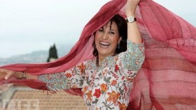 فاطمه معتمد آریا در چالش سطل آب یخ 