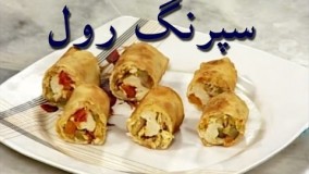 آشپزی مدرن - اسپرنگ رول