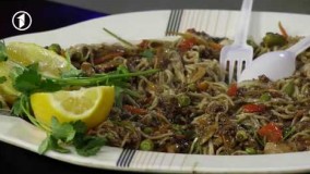 Ashpazi - Beef Chow Mein - آشپزی - بیف چومین