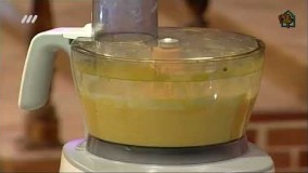 کیک پزی-کیک سنتی زعفرانی