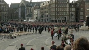 مراسم هفتادمین سالگرد پایان جنگ جهانی دوم در آمستردام برگزار شد