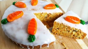 تهیه کیک- کیک هویج