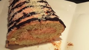 تهیه کیک-رولت  کره ای 