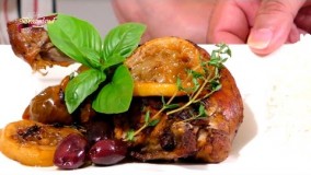 آموزش آشپزی-تهیه مرغ مدیترانه ای