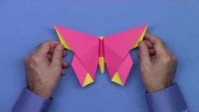 آموزش اوریگامی پروانه-کلیپ 76