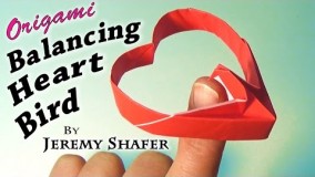 آموزش اوریگامی پرنده-ویدیو اوریگامی 103