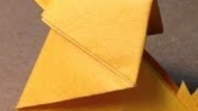 آموزش اوریگامی پرنده-ویدیو اوریگامی 81