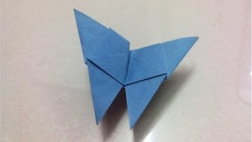 آموزش اوریگامی پروانه-کلیپ 7
