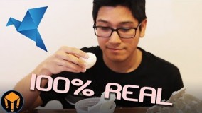 آموزش اوریگامی پرنده-ویدیو اوریگامی 30