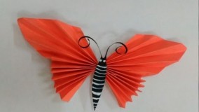 آموزش اوریگامی پروانه-کلیپ 57