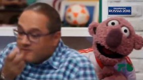 فوتبال دیدن جنابخان و انصاریان و مزاحمت رامبد جوان29