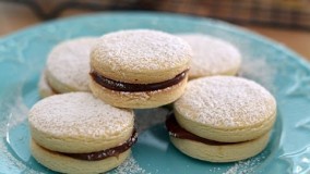 تهیه بیسکویت دو لایه