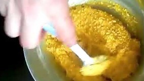 دسر خوشمزه--طرز تهیه سوهان توری طعمی عالی و شکلی زیباا