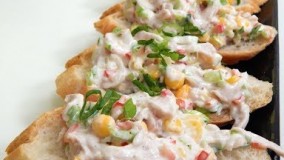 غذای رژیمی-تهیه سالاد مرغ