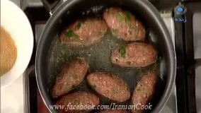 آشپزی آسان-کوفته گوشت روی پوره سیب زمینی