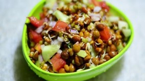 غذای رژیمی-تهیه سالاد هندی