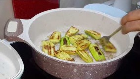 آشپزی رژیمی- غذای رژیمی کدو و قارچ