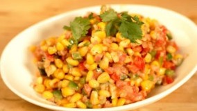 تهیه سالاد ذرت